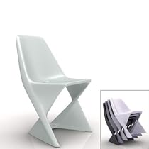 La Chaise ISO, toute légère, va promener ses formes sur nos terrasses cet été ! - déco et design