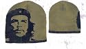 CHE GUEVARA - Face - Olive Jaquard BioDomes Beanie Hat