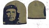 CHE GUEVARA - Face - Olive Jaquard BioDomes Beanie Hat