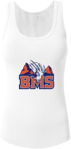 BMS Logo For 2016 women's Printed Short Sleeve tops t shirts White Small