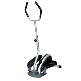 Sunny Health & Fitness Mini Elliptical Trainer with Handlebar