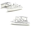 Battleship Cufflinks - Aviation/Nautical Formal Wear - Cufflinks