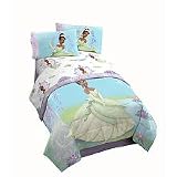 Disney Princesses THE PRINCESS AND THE FROG Twin Sheet Set