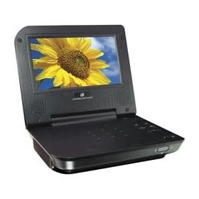 GPX PD708B 7inch PORTABLE DVD PLAYER