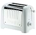 Dualit 26102 Lite Soft-Touch 2-Slice Toaster, Cream