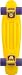 Penny Complete Skateboard (Yellow Deck/Yellow Trucks/Purple Wheels, 22-Inch)
