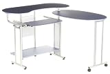 Produkt-Bild: HJH Office/Buerostuhl24 673790 Computertisch Genius Fold-it, silbergrau