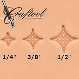 Tandy Leather Craftool Geometric Dots Stamp Set 69008-00