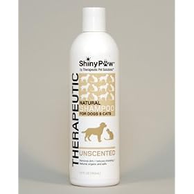 Therapeutic Natural Unscented Shampoo for Dogs and Cats (12 oz) (Pack of 12)