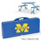 Michigan Wolverines Picnic Table