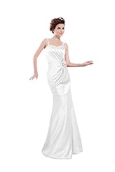 Satin Mermaid Spring Bridesmaid Dress 