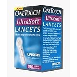 OneTouch Ultra Soft lancets-Box of 100
