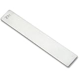 Frey Scientific Zinc Electrode Strip, 5" Length x 3/4" Width x 3/64" Thick