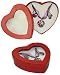 Fashion Heart Box Jewelry Sets By Outer Rebel- Metal Circle European Pendant with Enamel and Rhinestone Accents