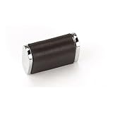 Review Laurey  / Laurey 29mm Leather Knob- polished chrome/ brown