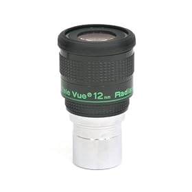 Tele Vue 12mm Radian 1.25" Wide Angle Eyepiece with 60 Degree Field of View &amp; Long Eye Relief.