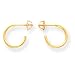 14k Hoop Screwback Earrings
