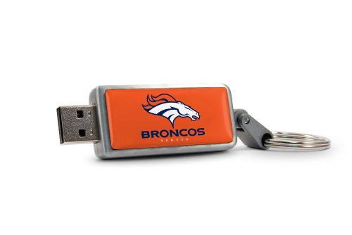 Centon Denver Broncos Edition NFL DataStick Keychain V2 16 GB USB 2.0 Flash Drive DSK2F16GB-DEN Centon Denver Broncos Edition NFL DataStick Keychain V2 16 GB USB 2.0 Flash Drive DSK2F16GB-DEN