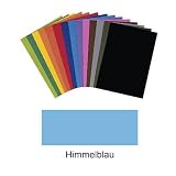 Folia 6130 Fotokarton 50x70 cm, 300 g Inhalt 10 Bogen Pack himmelblau