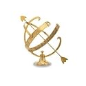 Brass Armillary Sundial