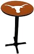 Texas Longhorns Pub Table with Black Commercial Base