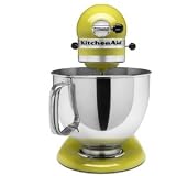 KitchenAid KSM150PSPE Artisan 5-Quart Stand Mixer, Pear