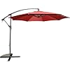 Ace Evert Offset Umbrella 8074, 10 ft, Polyester, Terra Cotta