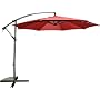Ace Evert Offset Umbrella 8074, 10 ft, Polyester, Terra Cotta