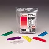 Universal 43313 1/3-Cut Hanging File Folder Plastic Index Tabs (25 per Pack)