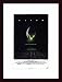 Alien, Art Poster by Unknown Artist, with Wood Frame, poster size: 11