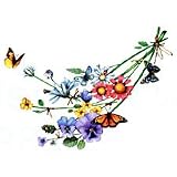 Wildflowers & Butterflies Adult Sweatshirt