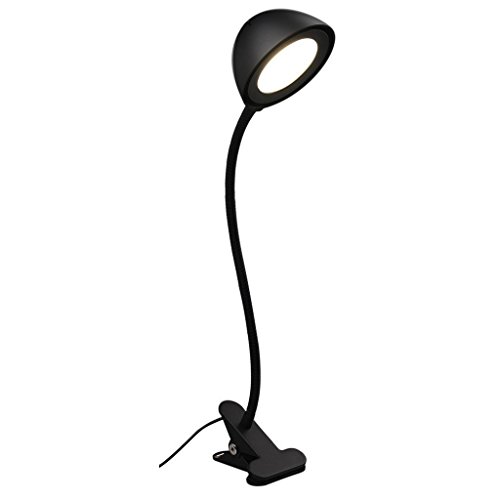 Lelife 5w engery-efficient led clamp lamp light,pure white color …