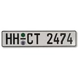 Standard German Plate - Custom Made or Random