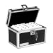 Office Products : IdeaStream VZ01280 IdeaStream Vaultz Locking 5 x 8 Index Card Box, 350-Card Capacity, Black
