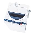 【チャイルドロック】TOSHIBA 6.0kg パワフル浸透洗浄 ふろ水ポンプ付き 全自動洗濯機 ピュアホワイト AW-60GK(W)