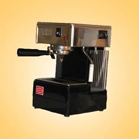 Stretta Stainless Steel Espresso Cappuccino Machine by Vaneli's