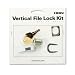 Office Products : One Key Core Removable Field Installable Lock Kit, Brushed Chrome