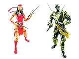 MARVEL LEGENDS 2 PK FIGURE - ELEKTRA & RONIN