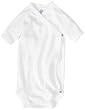 Sanetta 302200 - Wickelbody kurzarm, Basic Collection, Organic Cotton weiss