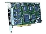 D-Link DFE 570tx - Network adapter - PCI - EN, Fast EN - 10Base-T, 100Base-TX - 4 ports