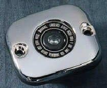 Drag Specialties OEM Style Handlebar Master Cylinder Cover with Sight Glass