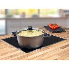 STONELINE � XXL Aluminium Kochtopf, Durchmesser 28 cm, mit Glasdeckel und hochwertiger Antihaftbeschichtung, auch f�r Induktion