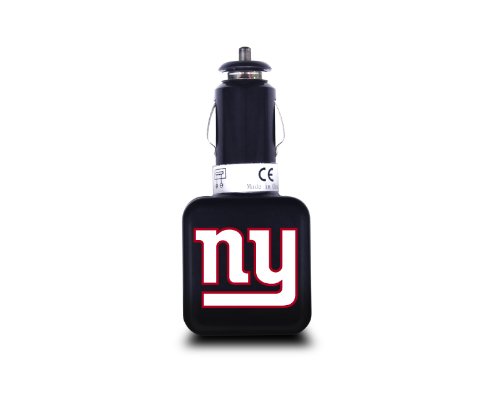 NFL New York Giants Twin USB Car Charger