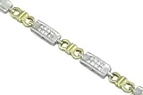 14KT 2T Gold 1.02ct. Ladies Diamond Bracelet