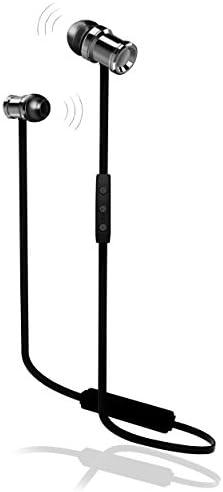 eCrew Wireless Bluetooth V4.1 Stereo Sports Headphones with Microphone (Black)