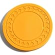 YELLOW -Diamond - 8.2 Gram Clay Poker Chips - 50 Pack