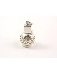 925 Sterling Silver Aromatherapy Diffuser Fragrance Bottle Locket
