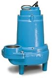 Little Giant 14S-CIM, 1/2 HP, 100 GPM - Manual Submersible Sewage Ejector Pump, 20' power cord - 3