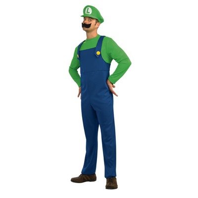 Super Mario Brothers Luigi Costume