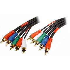 Cables Unlimited AUD-1380-06 6 Feet RCA Component Video/Audio Cable